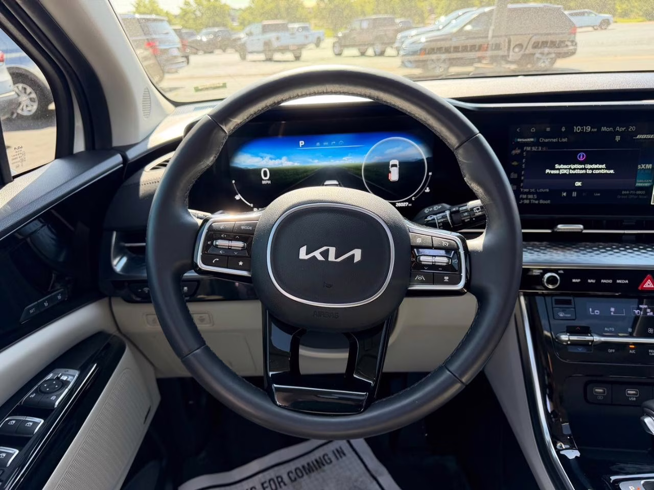2024 Snow White Pearl Kia Carnival SX Prestige FWD Van