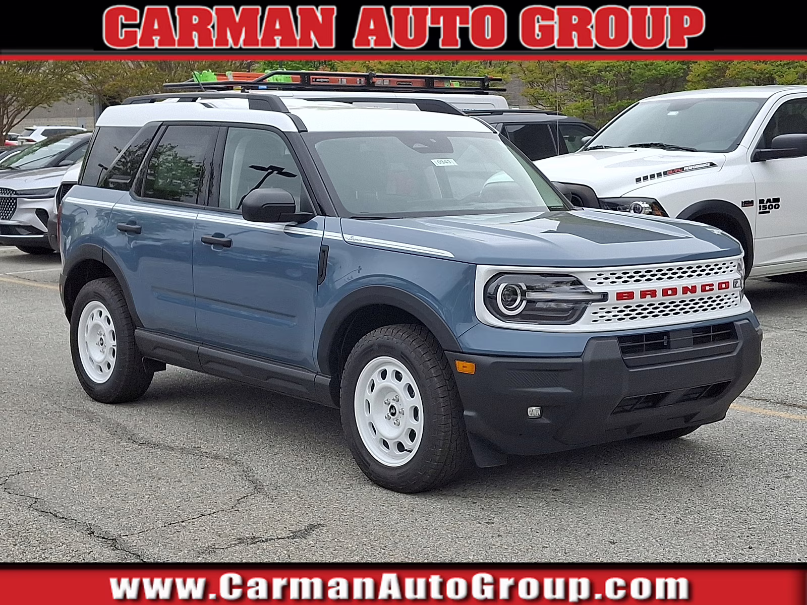 2026 Robins Egg Blue - CW Ford Bronco Sport Heritage 4X4