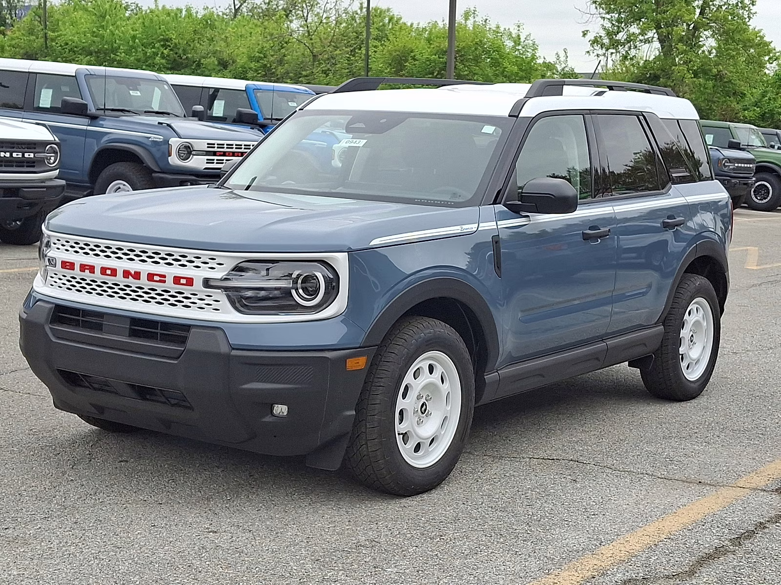 2026 Robins Egg Blue - CW Ford Bronco Sport Heritage 4X4