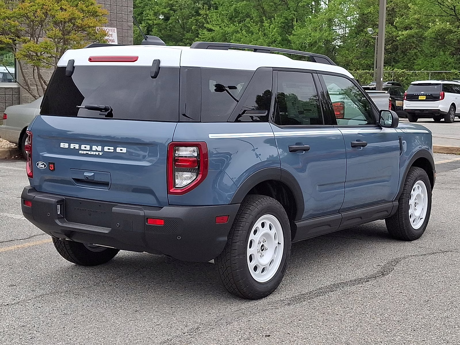 2026 Robins Egg Blue - CW Ford Bronco Sport Heritage 4X4