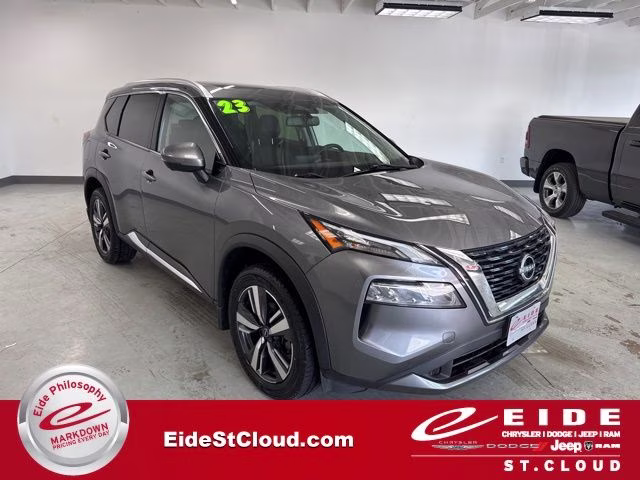 2023 Gun Metallic Nissan Rogue SL AWD SUV