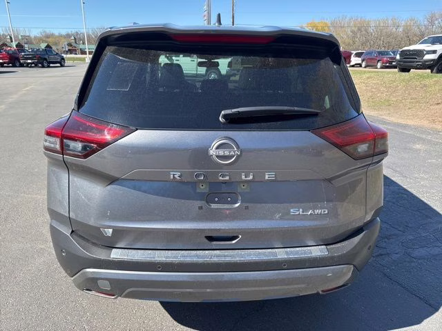 2023 Gun Metallic Nissan Rogue SL AWD SUV