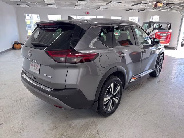 2023 Gun Metallic Nissan Rogue SL AWD SUV