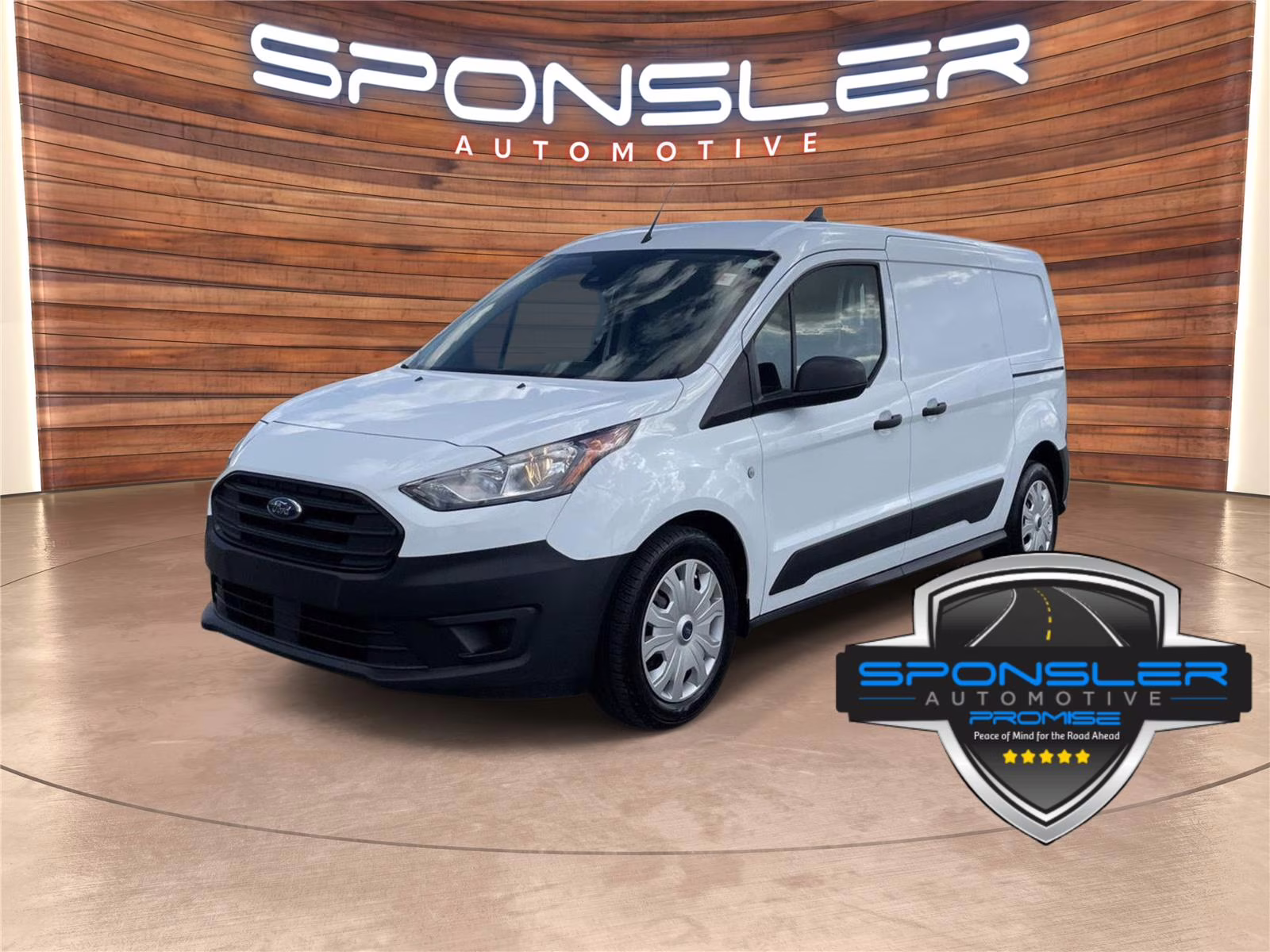 2022 Frozen White Ford Transit Connect Van XL FWD Van
