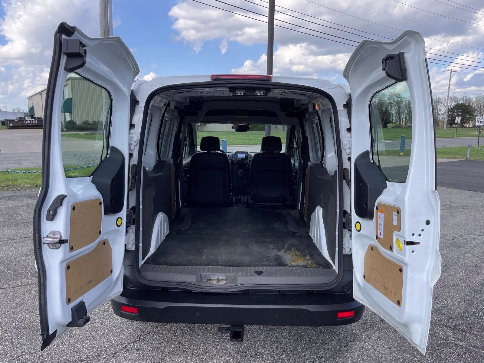 2022 Frozen White Ford Transit Connect Van XL FWD Van