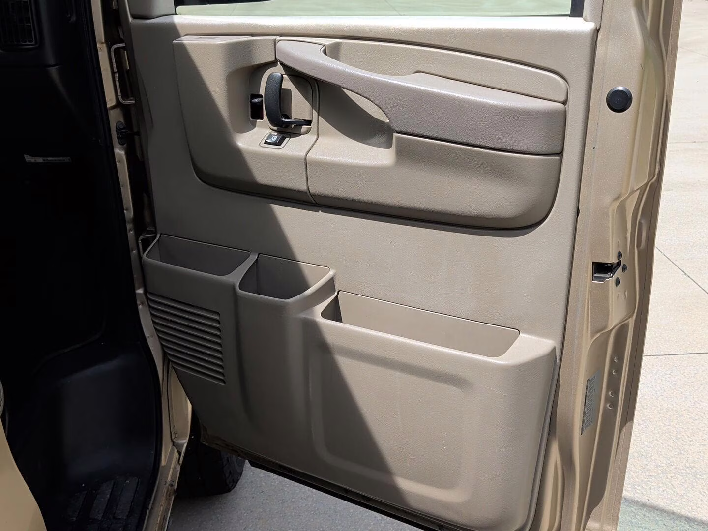 2011 Sand Beige Metallic GMC Savana Cargo Van RWD Van