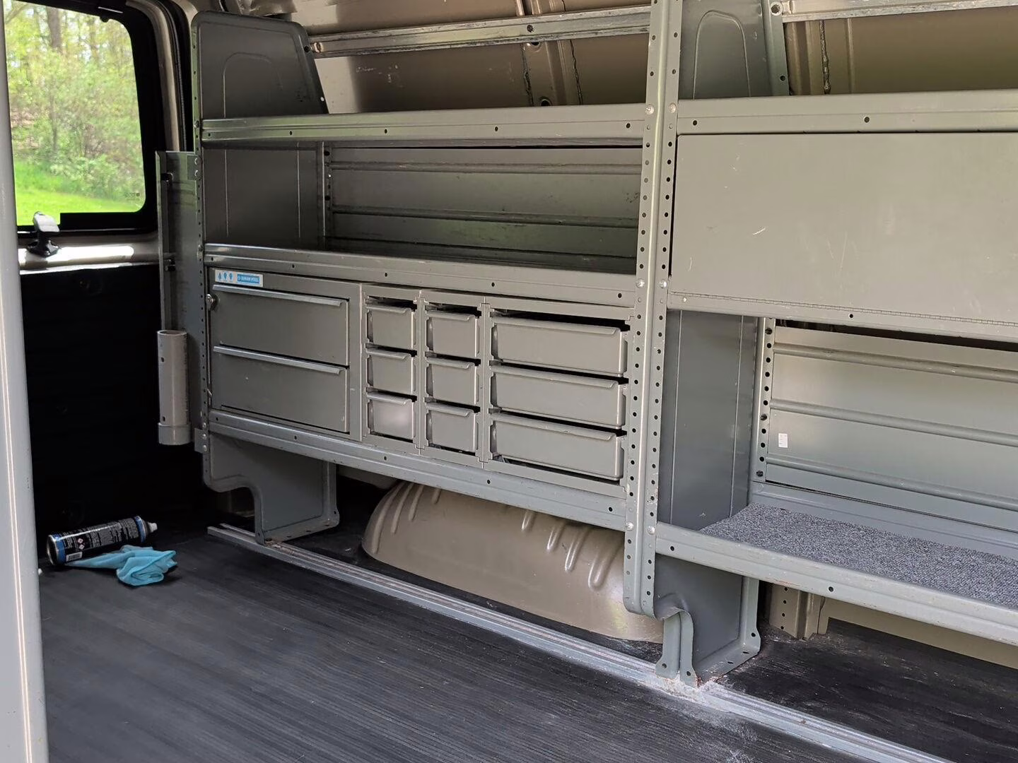 2011 Sand Beige Metallic GMC Savana Cargo Van RWD Van