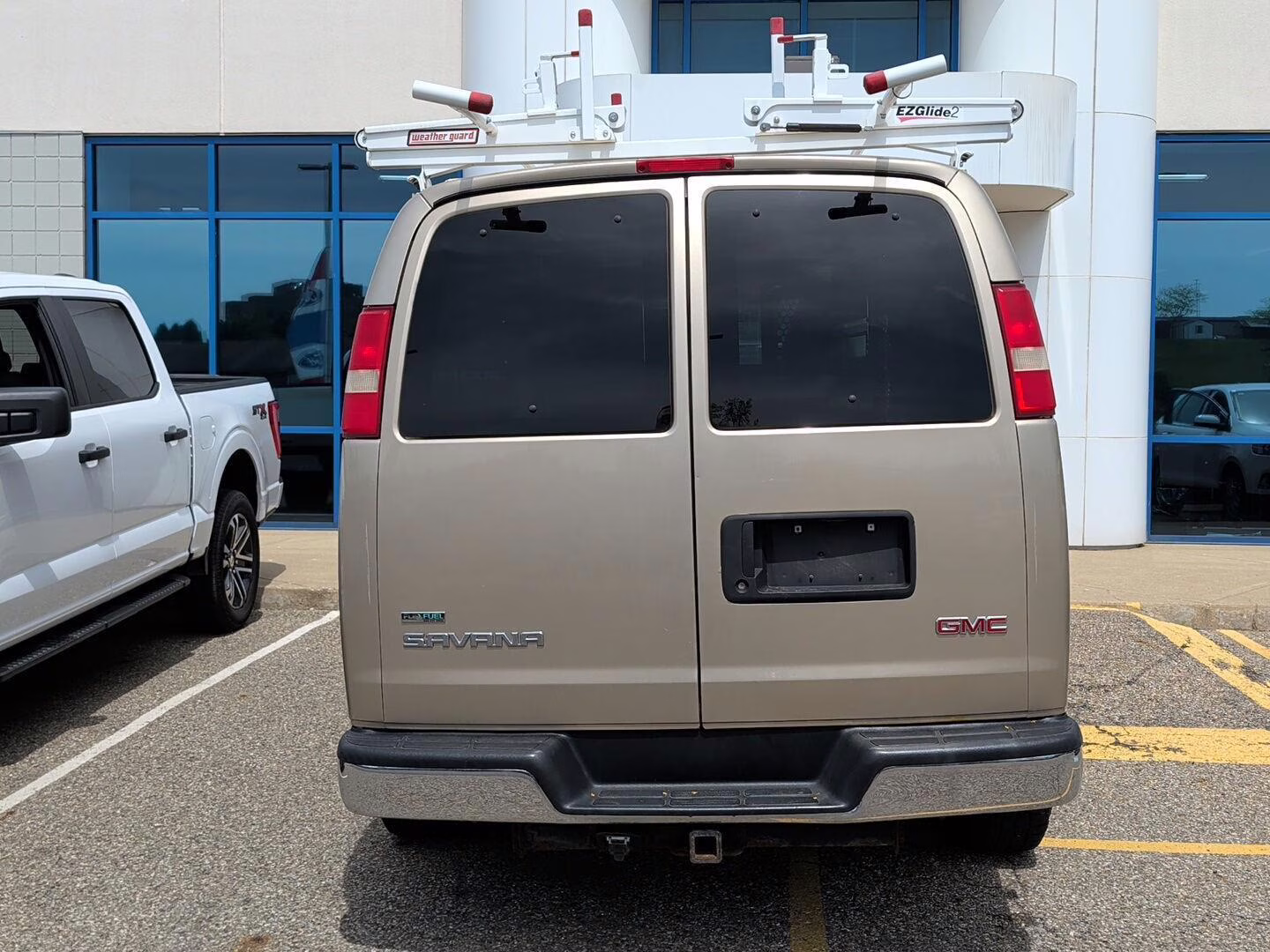 2011 Sand Beige Metallic GMC Savana Cargo Van RWD Van