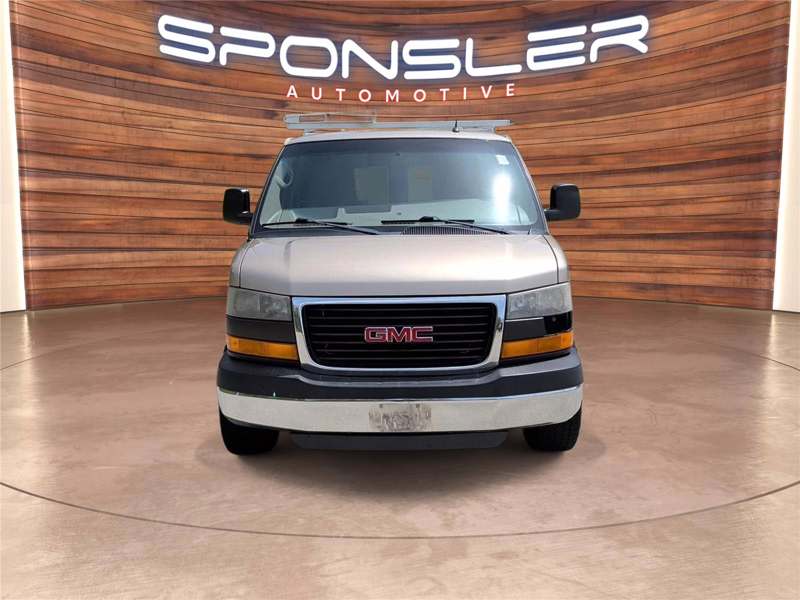 2011 Sand Beige Metallic GMC Savana Cargo Van RWD Van