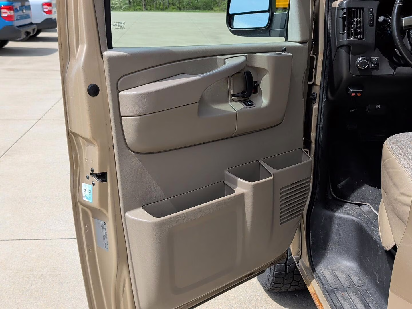 2011 Sand Beige Metallic GMC Savana Cargo Van RWD Van