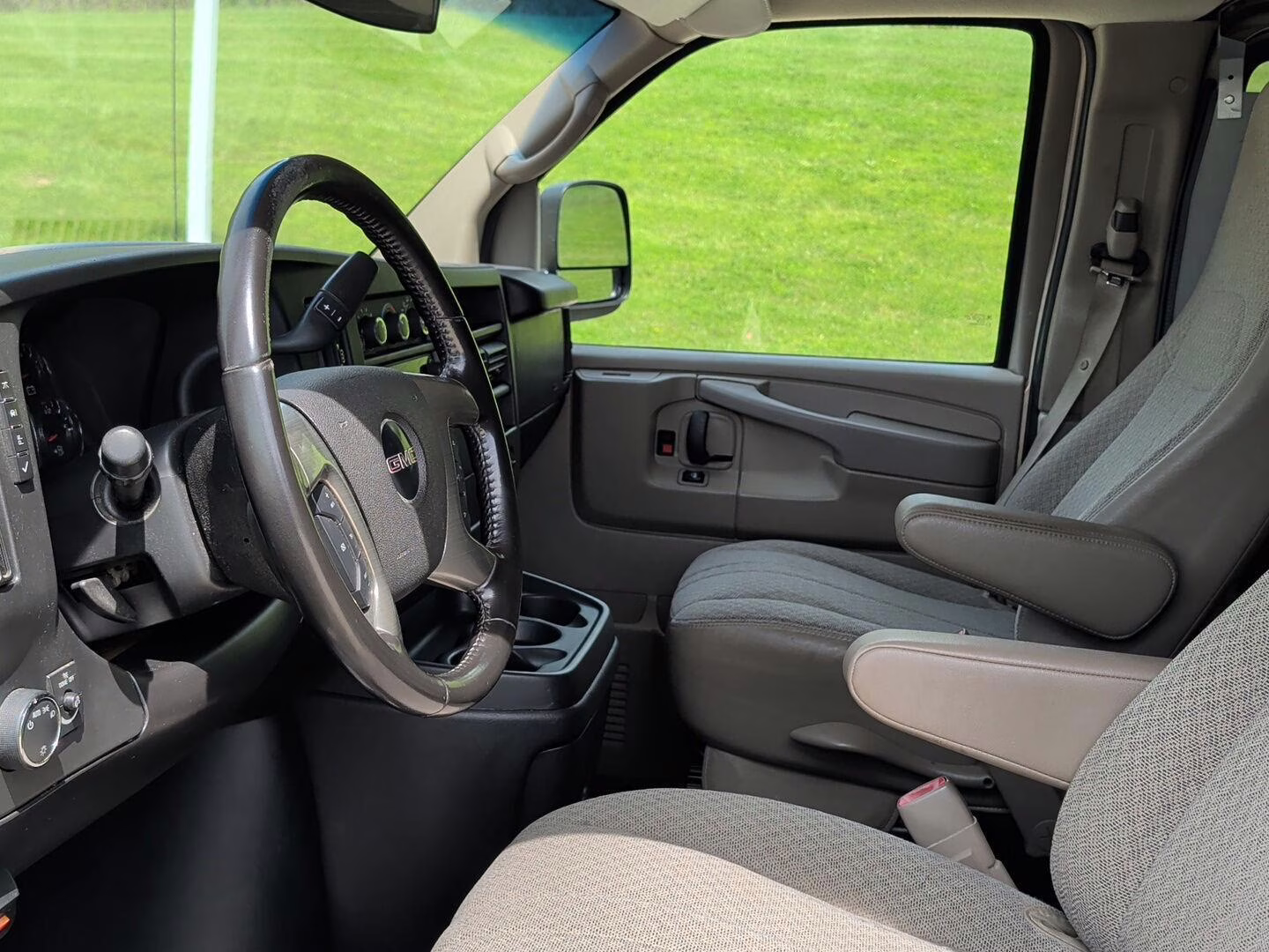 2011 Sand Beige Metallic GMC Savana Cargo Van RWD Van