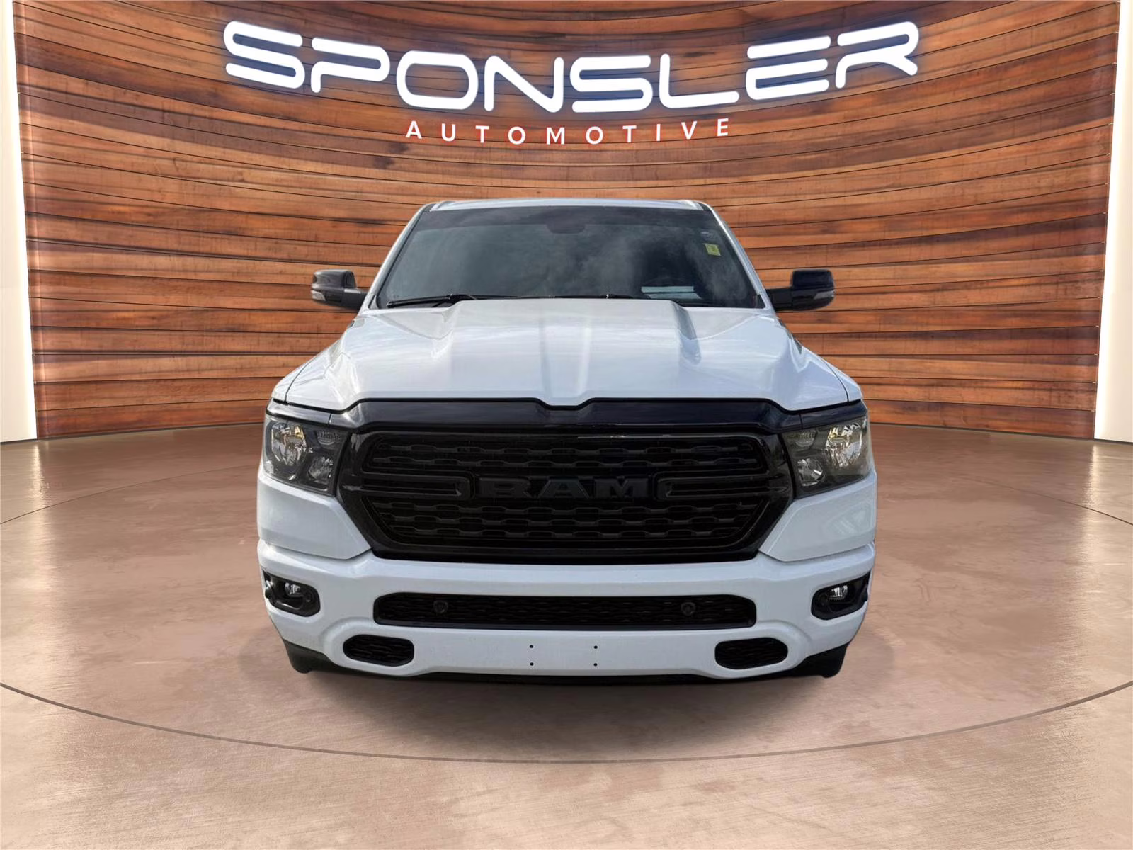 2023 Bright White Clearcoat Ram 1500 Big Horn 4X4 Truck