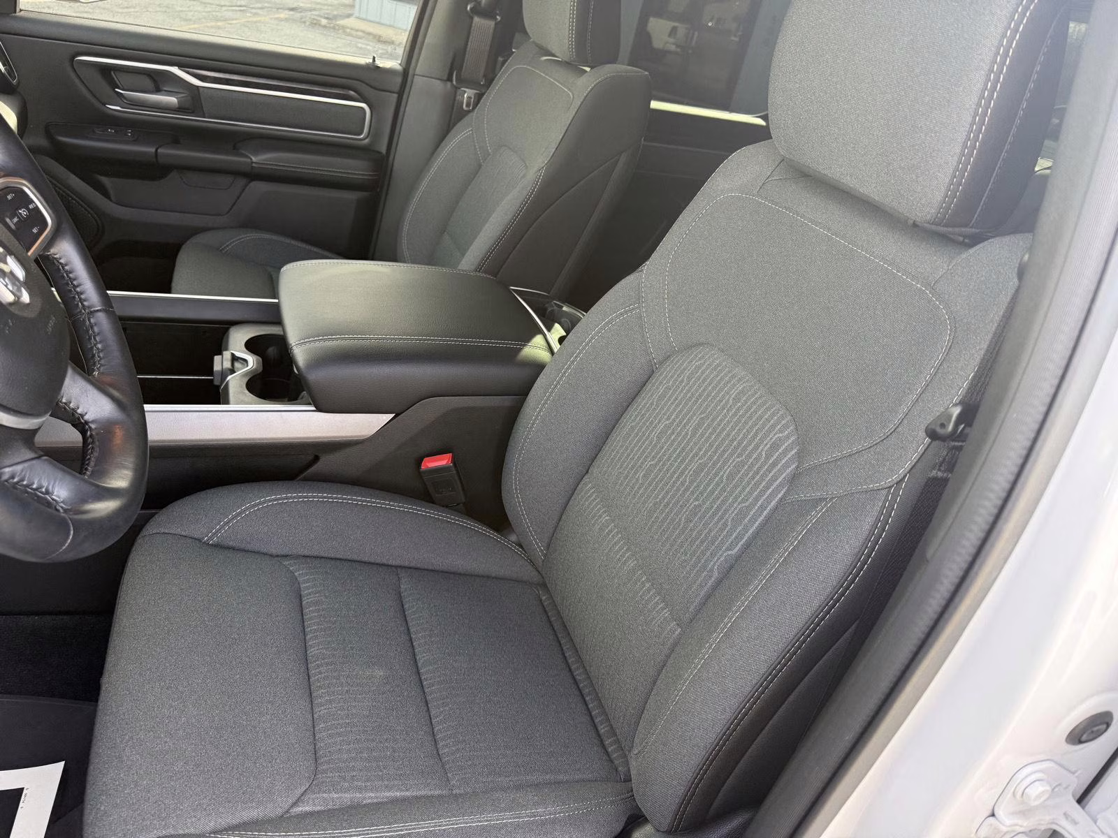 2023 Bright White Clearcoat Ram 1500 Big Horn 4X4 Truck