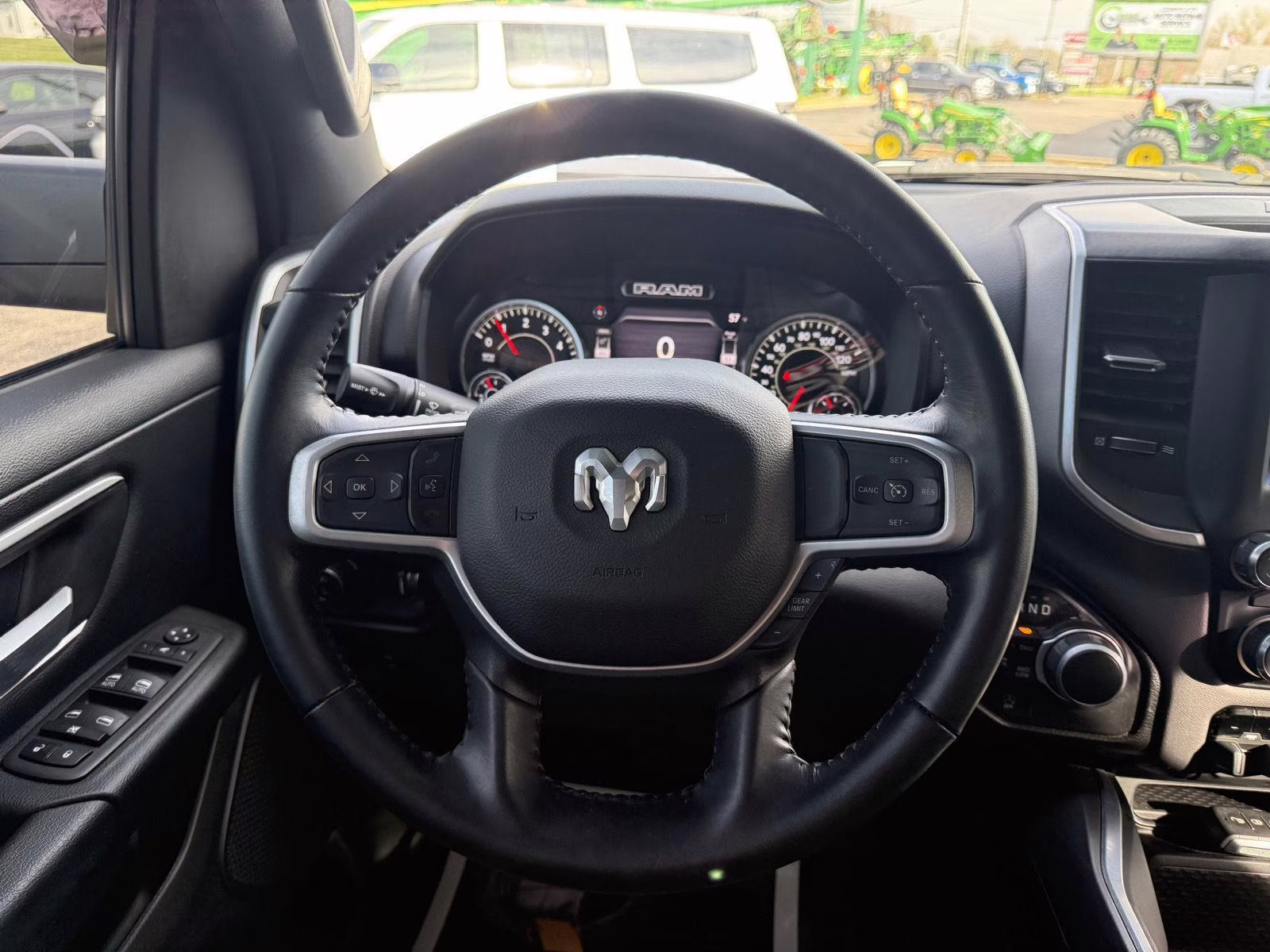 2023 Bright White Clearcoat Ram 1500 Big Horn 4X4 Truck