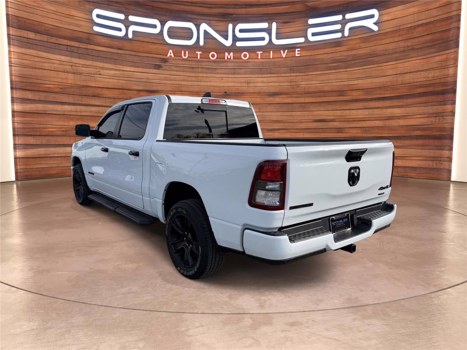 2023 Bright White Clearcoat Ram 1500 Big Horn 4X4 Truck