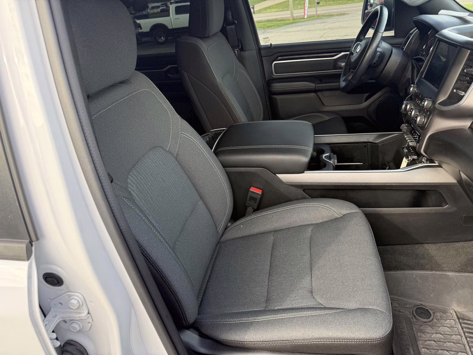 2023 Bright White Clearcoat Ram 1500 Big Horn 4X4 Truck