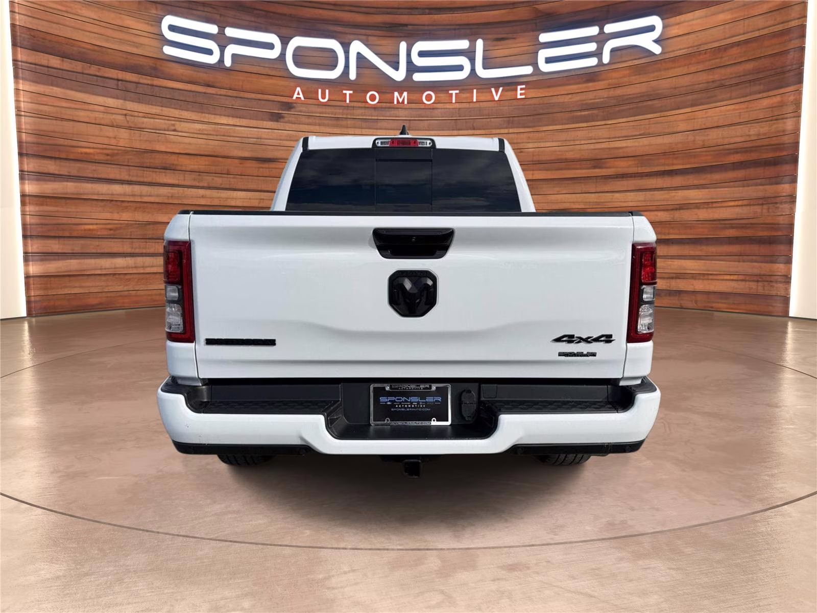 2023 Bright White Clearcoat Ram 1500 Big Horn 4X4 Truck