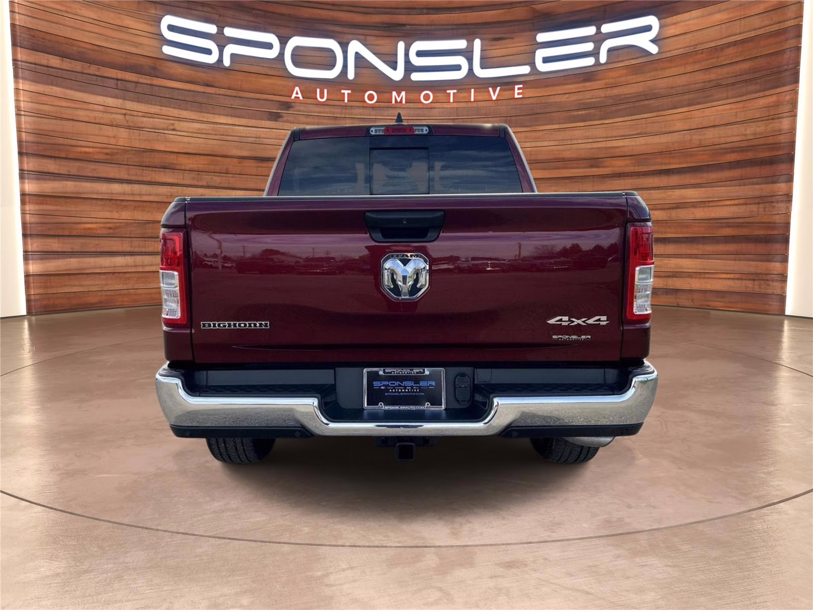 2023 Delmonico Red Pearlcoat Ram 1500 Big Horn 4X4 Truck