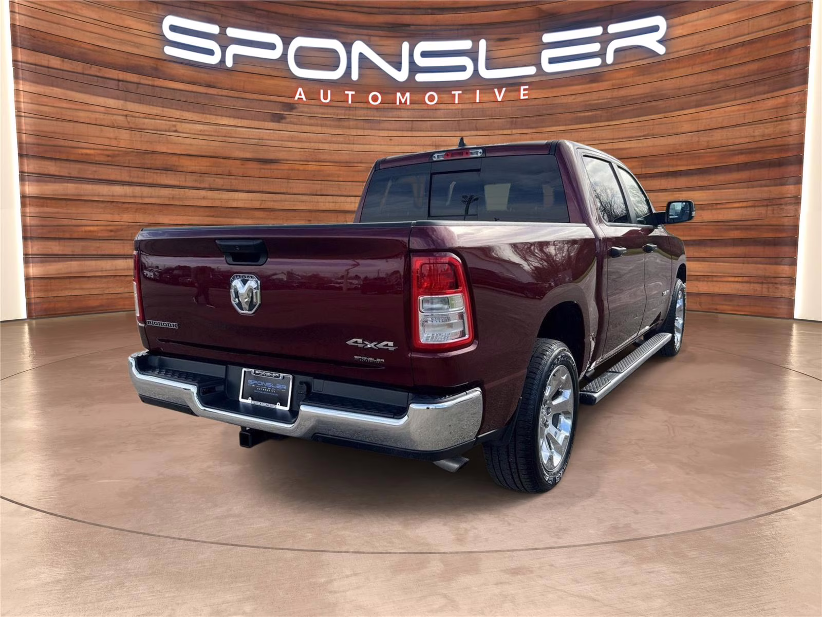 2023 Delmonico Red Pearlcoat Ram 1500 Big Horn 4X4 Truck