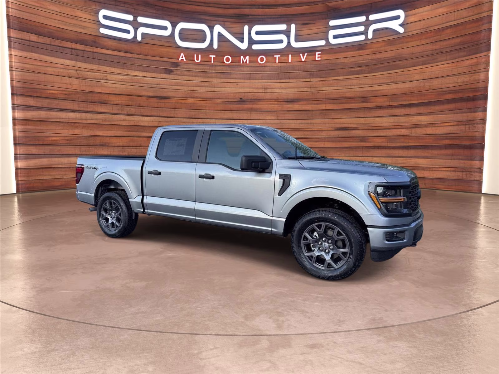 2026 Iconic Silver Metallic Ford F-150 STX 4X4 Truck