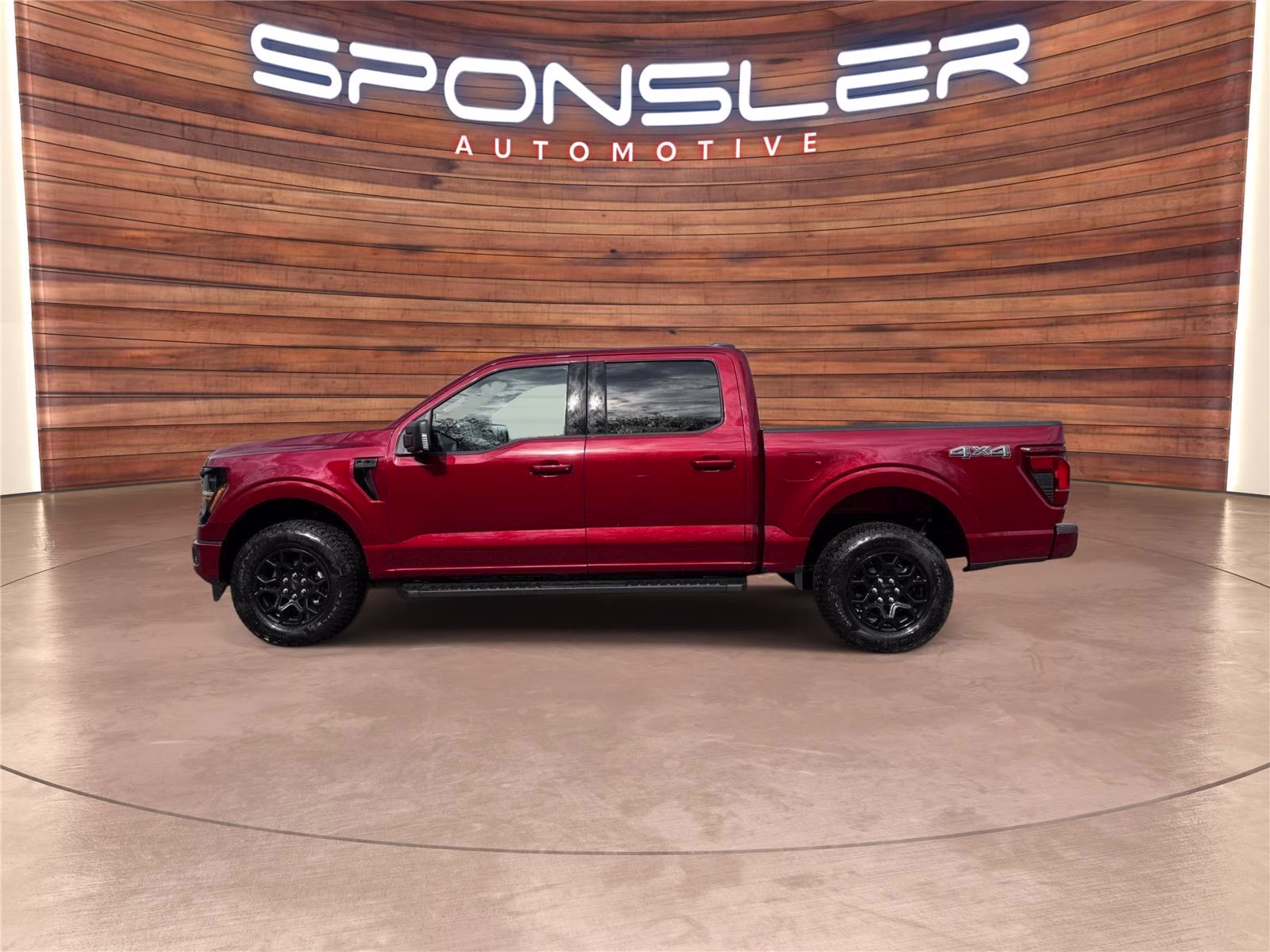 2026 Ruby Red Metallic Tinted Clearcoat Ford F-150 XLT 4X4 Truck