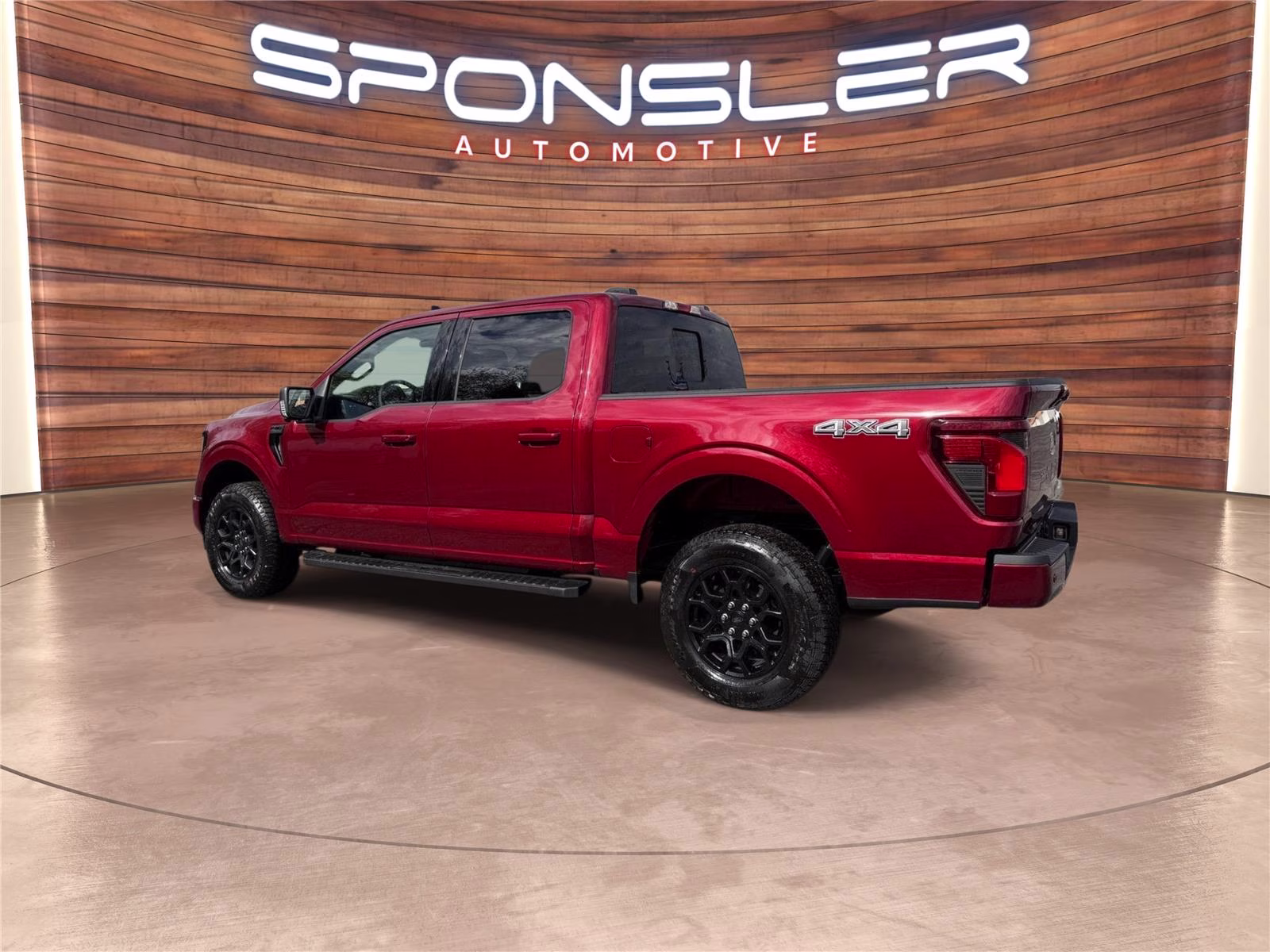 2026 Ruby Red Metallic Tinted Clearcoat Ford F-150 XLT 4X4 Truck