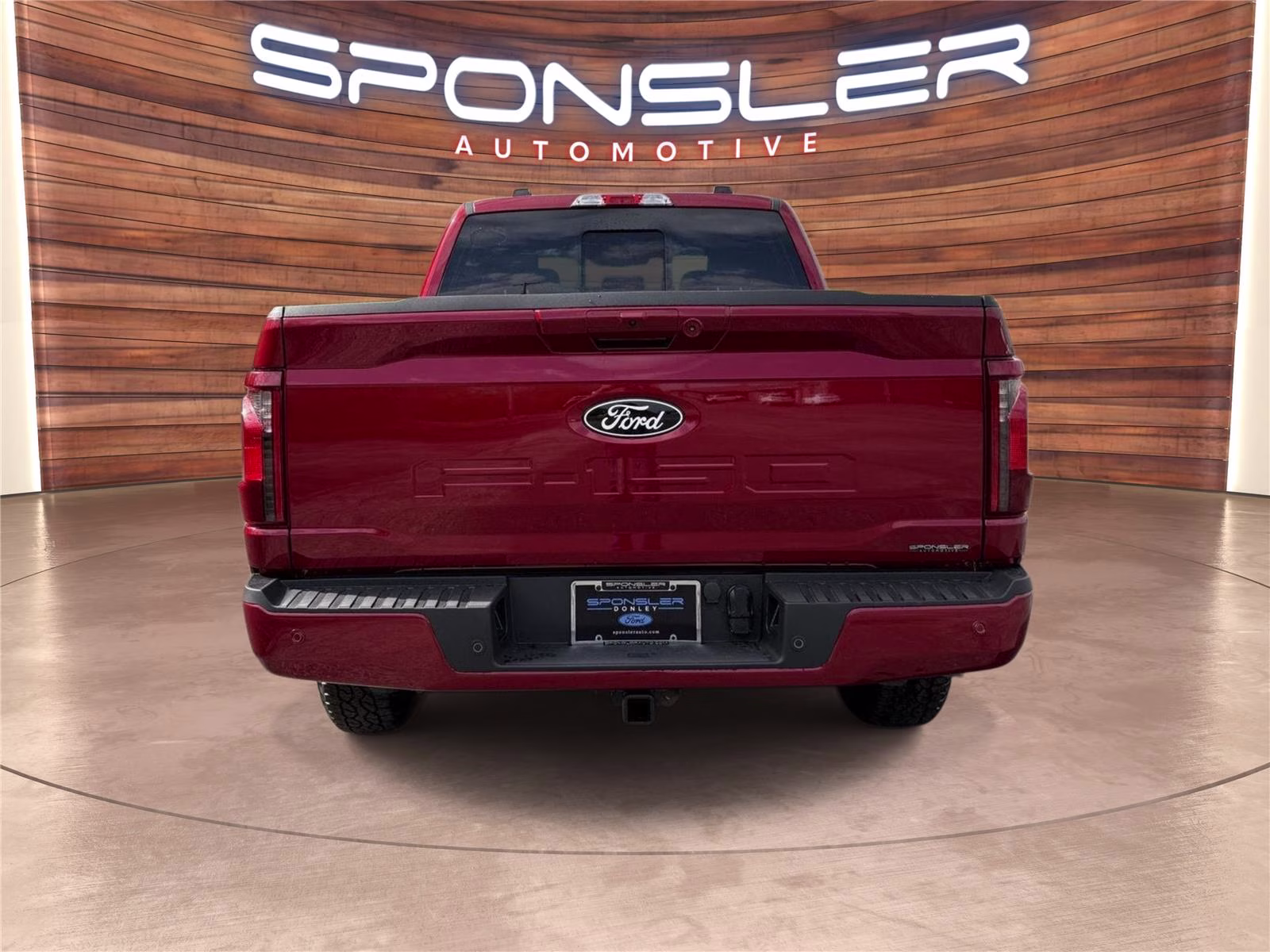 2026 Ruby Red Metallic Tinted Clearcoat Ford F-150 XLT 4X4 Truck
