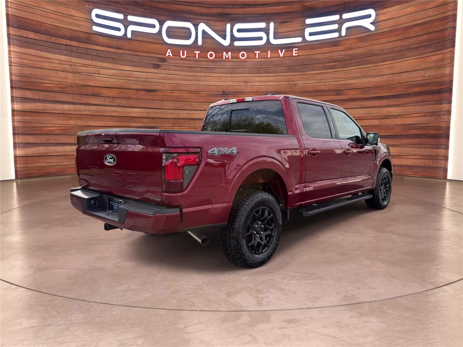 2026 Ruby Red Metallic Tinted Clearcoat Ford F-150 XLT 4X4 Truck