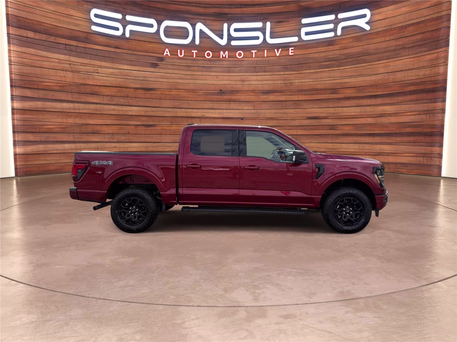 2026 Ruby Red Metallic Tinted Clearcoat Ford F-150 XLT 4X4 Truck