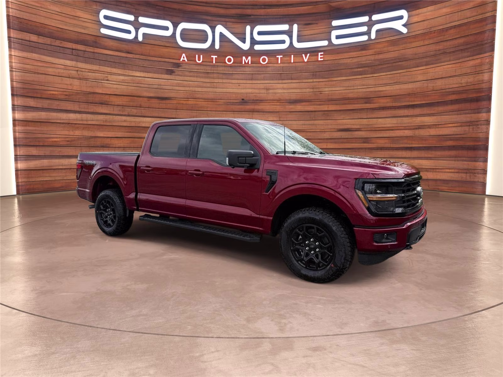 2026 Ruby Red Metallic Tinted Clearcoat Ford F-150 XLT 4X4 Truck