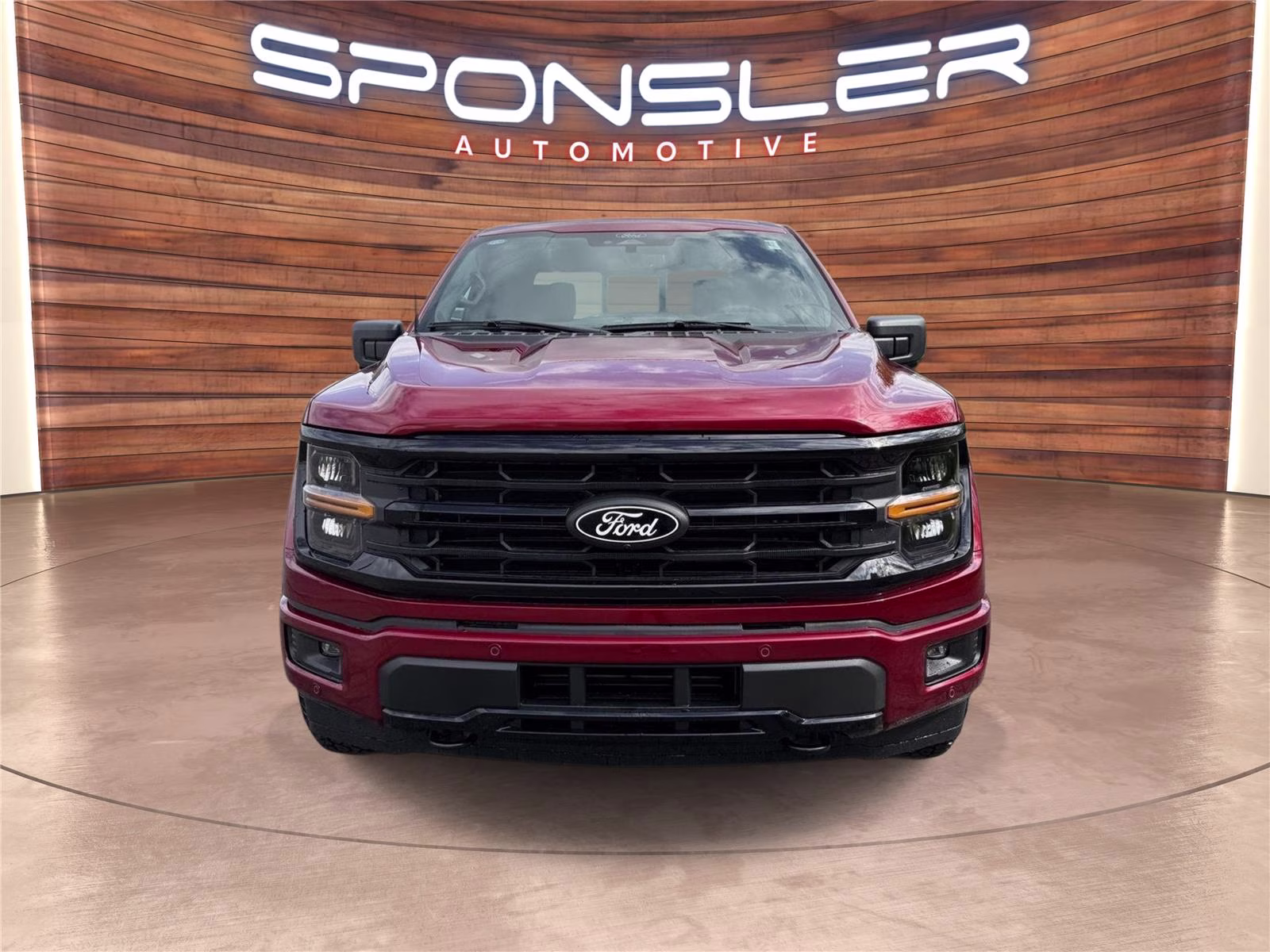2026 Ruby Red Metallic Tinted Clearcoat Ford F-150 XLT 4X4 Truck