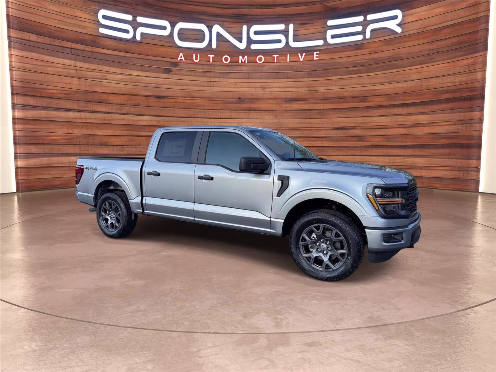 2026 Iconic Silver Ford F-150 STX 4X4 Truck