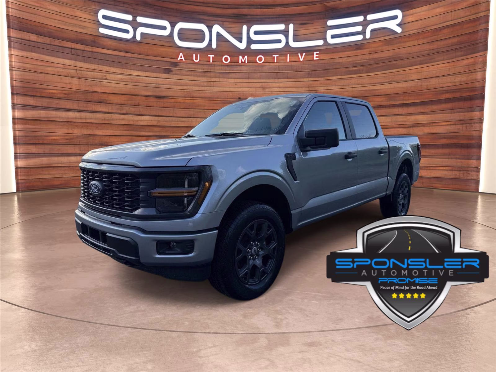 2026 Iconic Silver Metallic Ford F-150 STX 4X4 Truck
