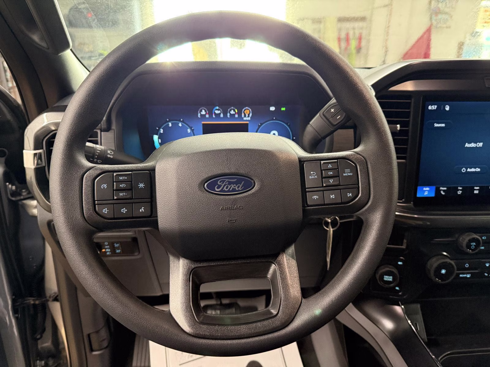 2026 Iconic Silver Metallic Ford F-150 STX 4X4 Truck
