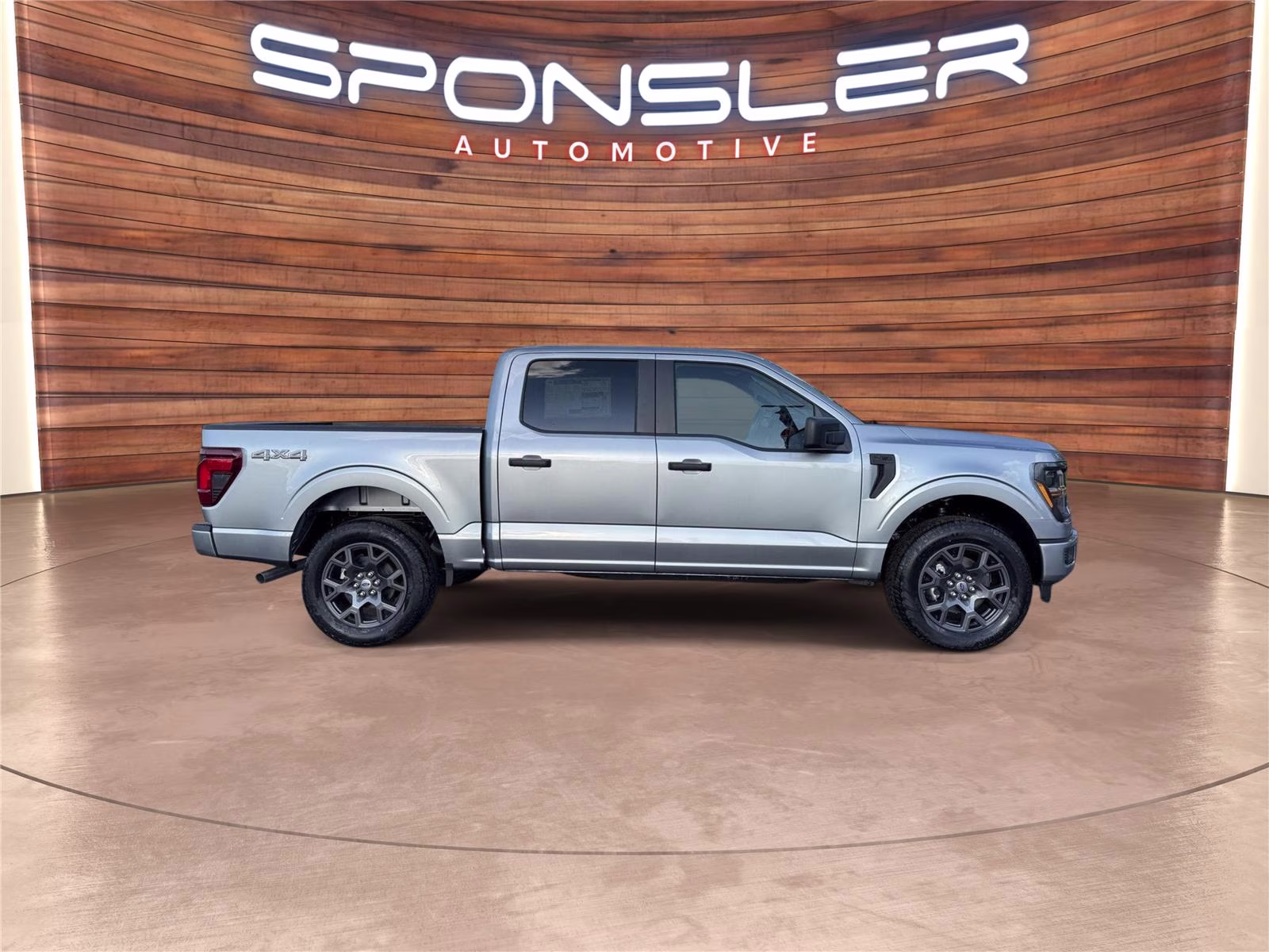2026 Iconic Silver Metallic Ford F-150 STX 4X4 Truck