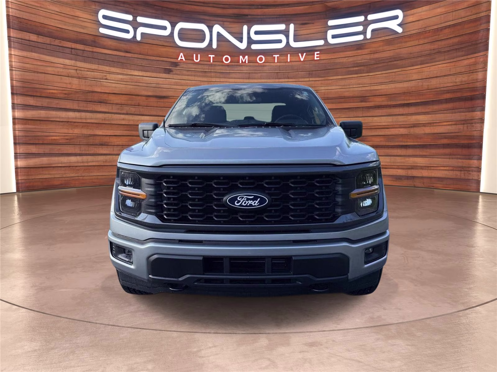 2026 Iconic Silver Metallic Ford F-150 STX 4X4 Truck