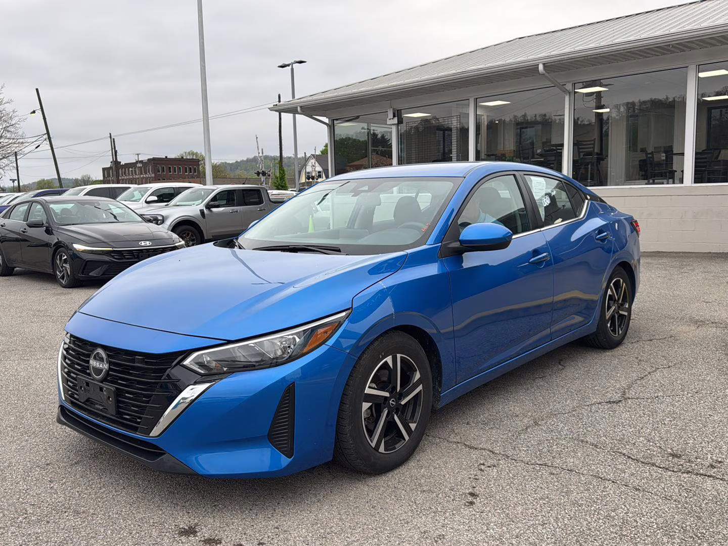 2024 Electric Blue Metallic Nissan Sentra SV FWD Sedan