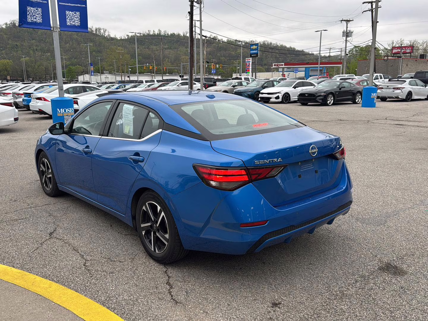 2024 Electric Blue Metallic Nissan Sentra SV FWD Sedan