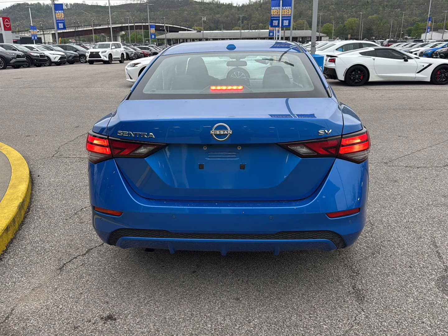 2024 Electric Blue Metallic Nissan Sentra SV FWD Sedan