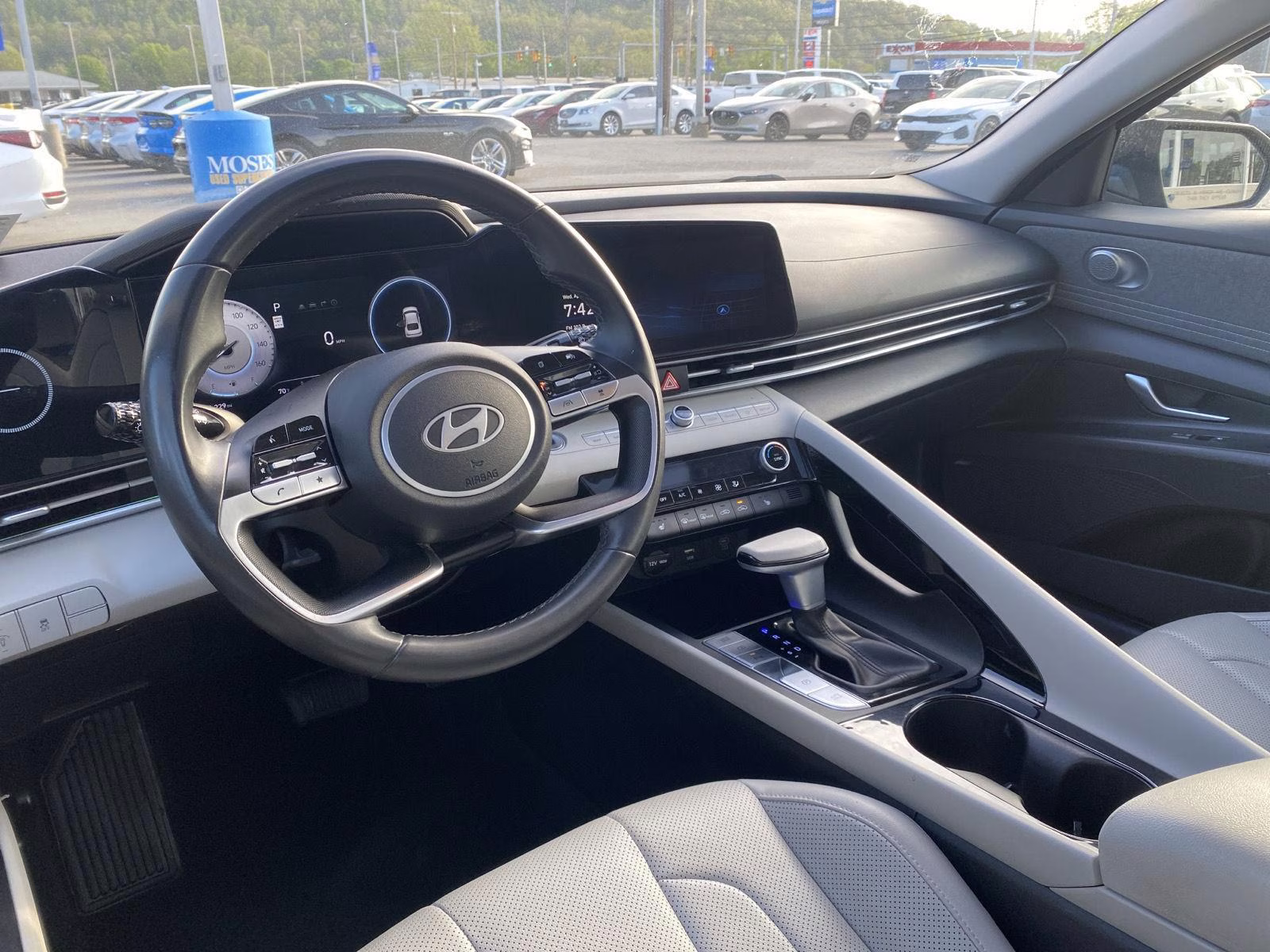 2024 Abyss Black Hyundai Elantra Limited FWD Sedan