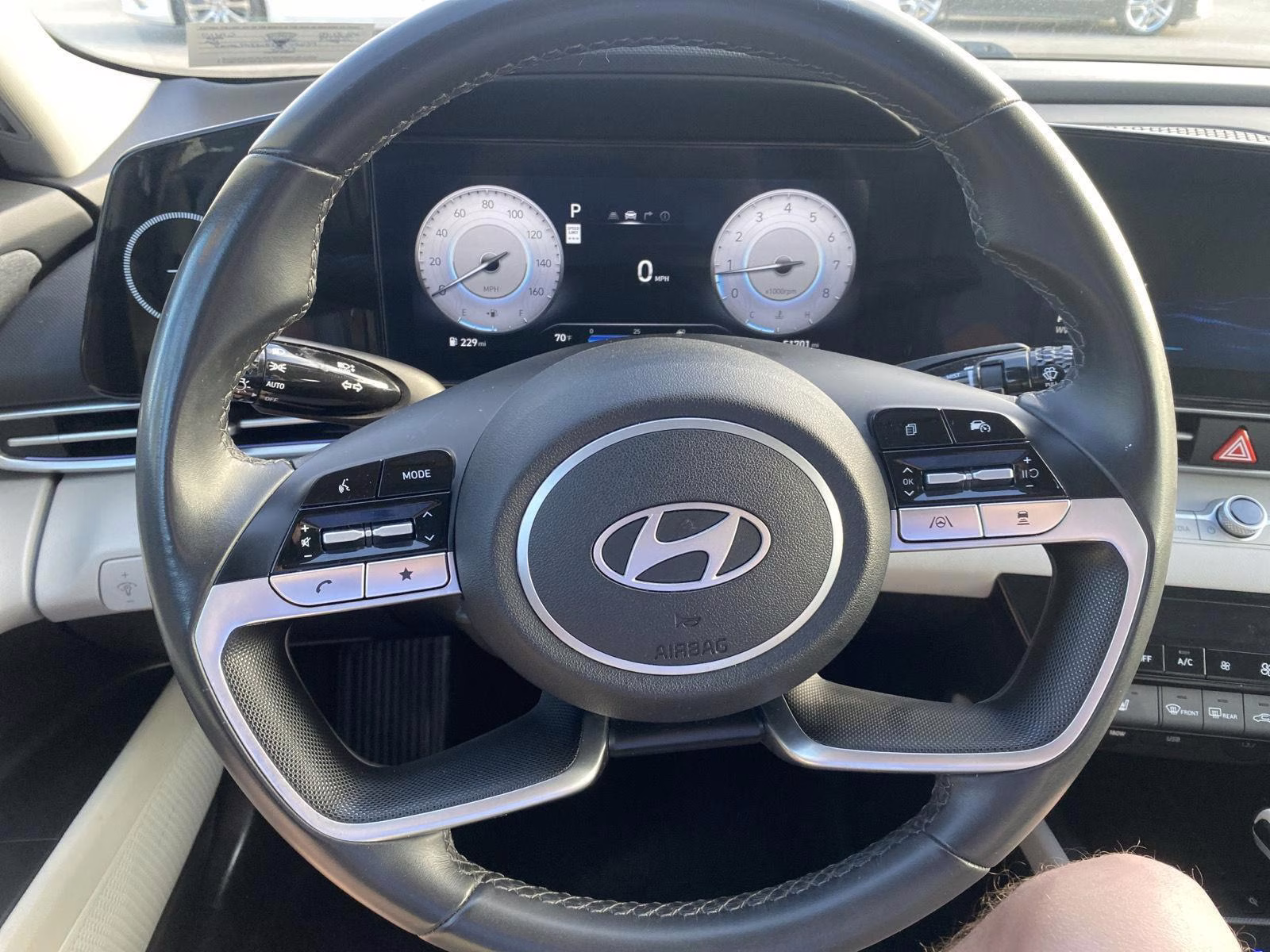 2024 Abyss Black Hyundai Elantra Limited FWD Sedan