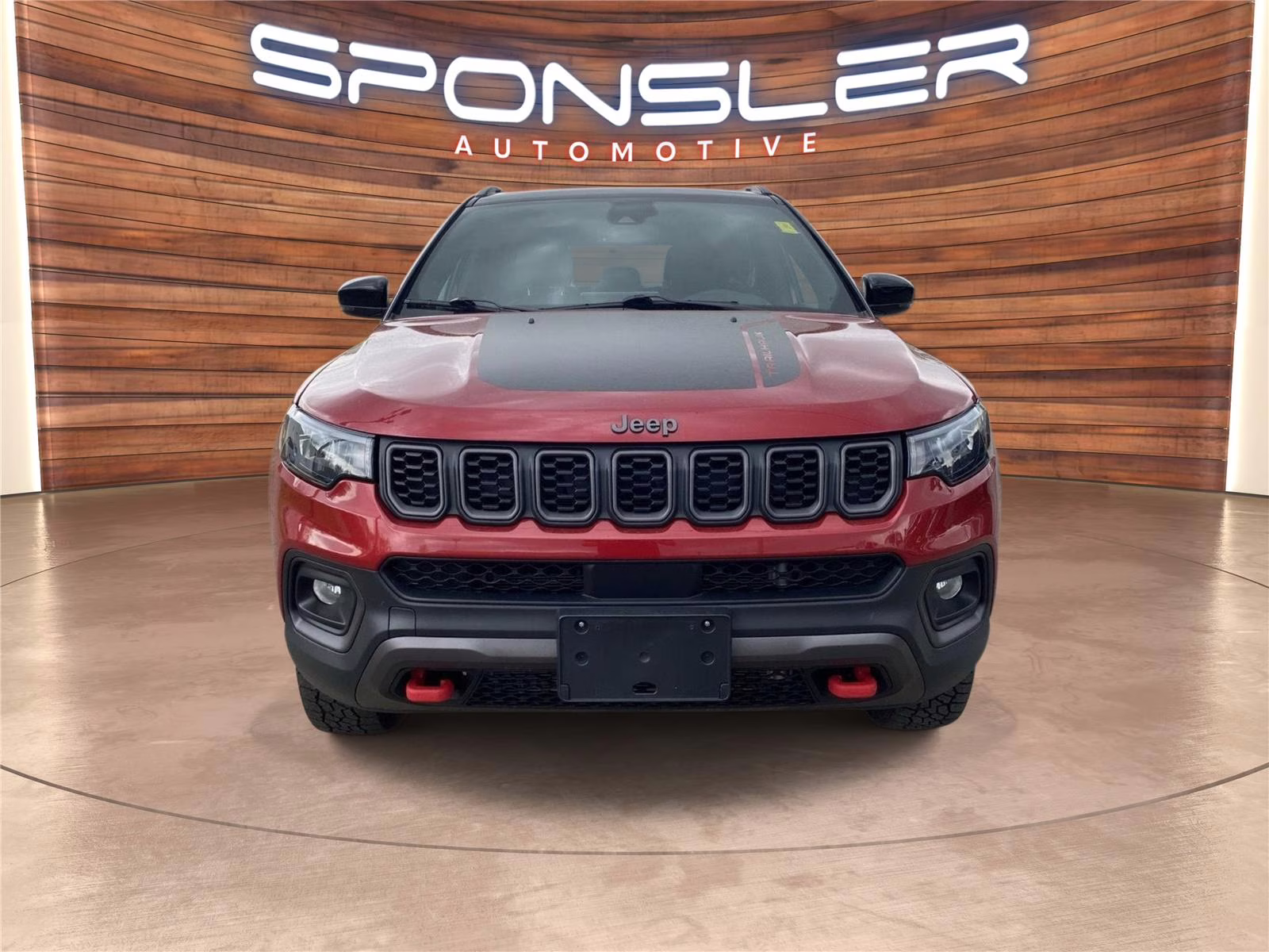 2025 Red Hot Pearlcoat Jeep Compass Trailhawk 4X4 SUV