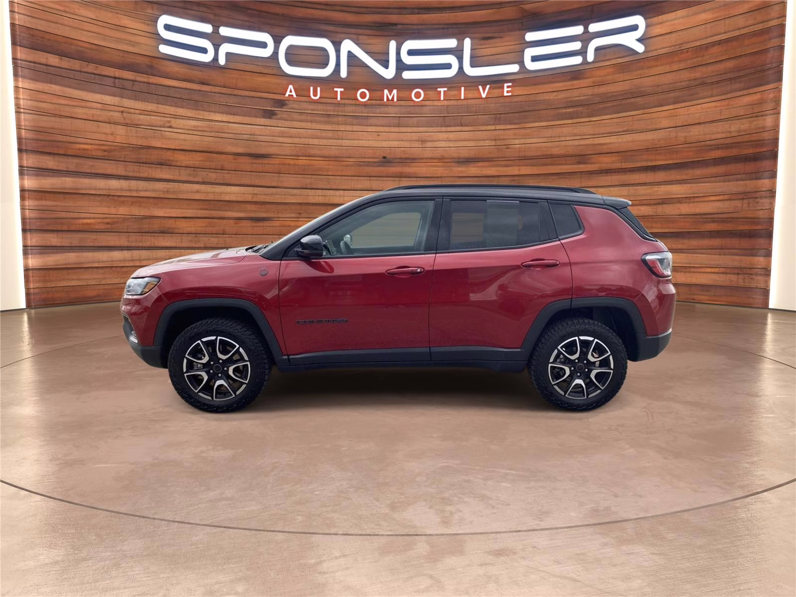 2025 Red Hot Pearlcoat Jeep Compass Trailhawk 4X4 SUV