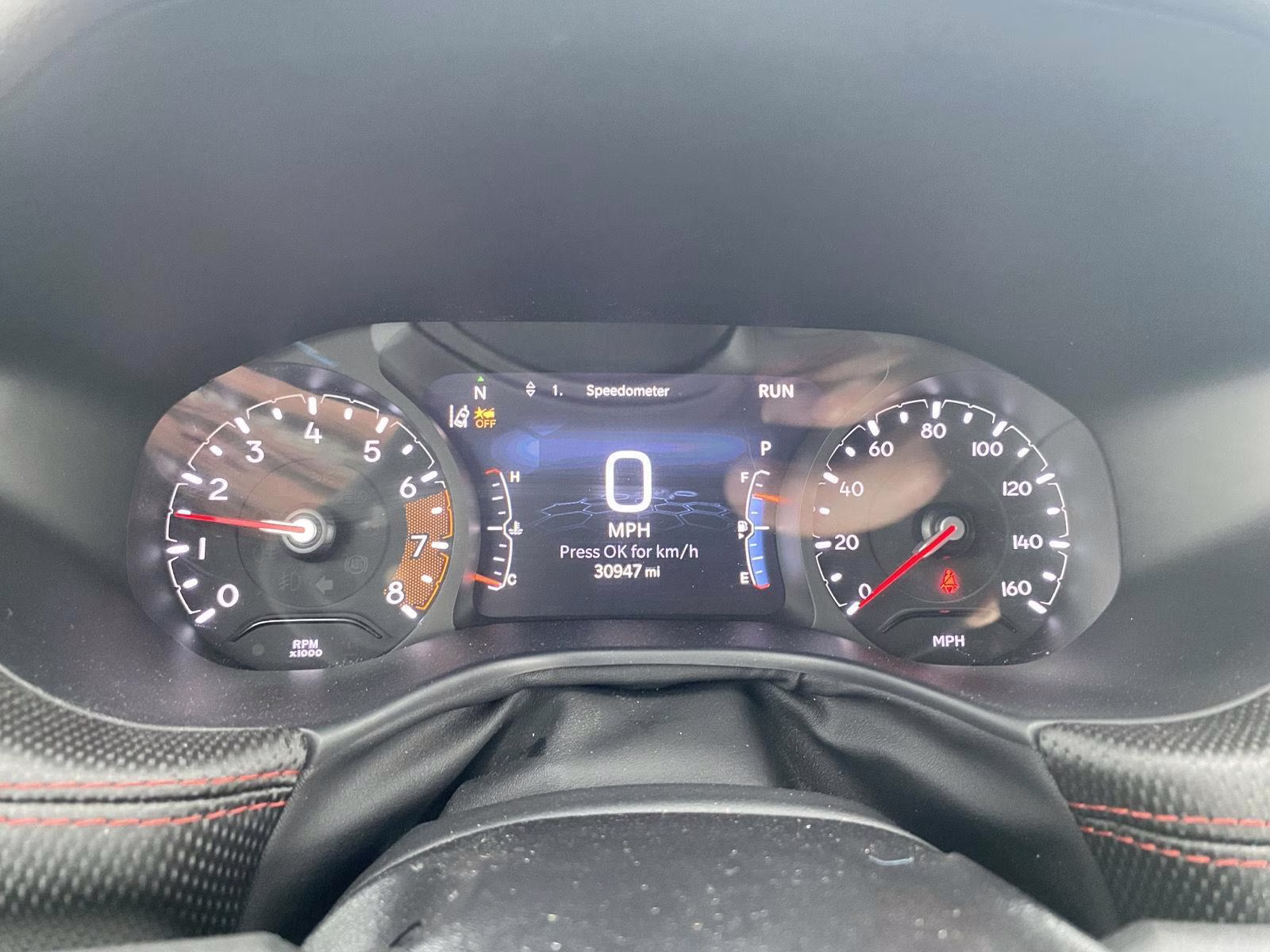 2025 Red Hot Pearlcoat Jeep Compass Trailhawk 4X4 SUV