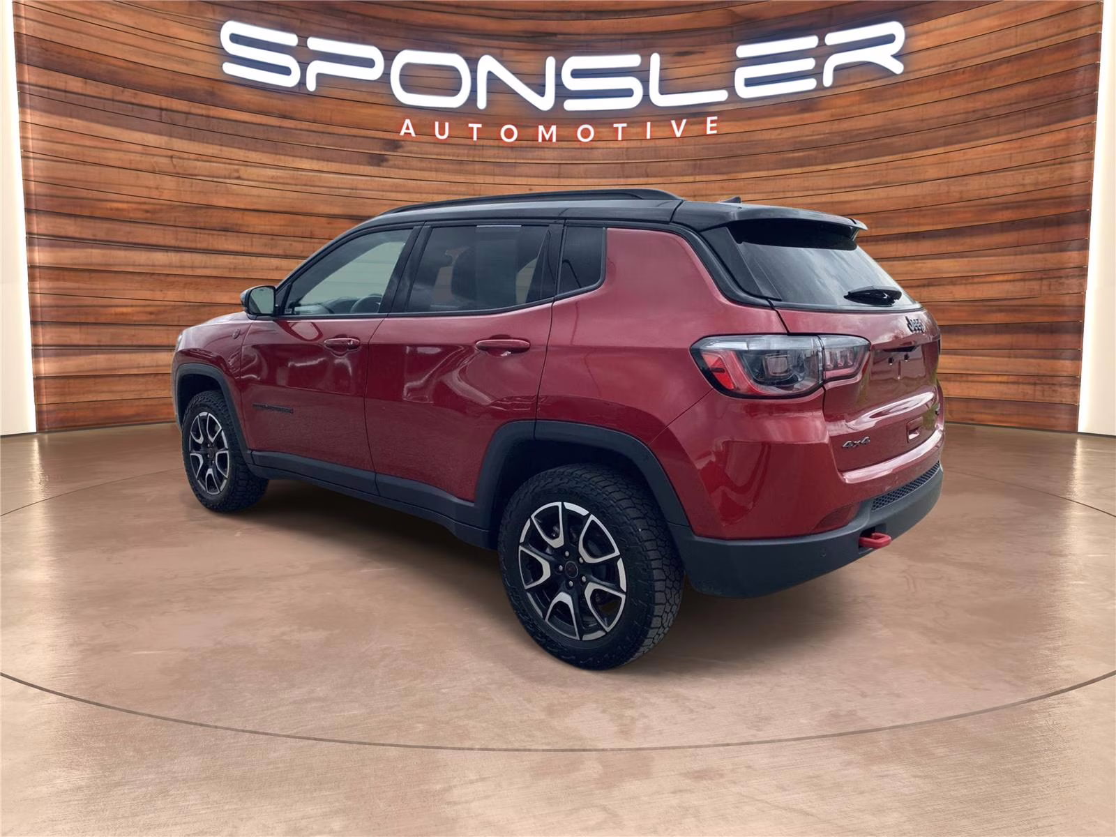2025 Red Hot Pearlcoat Jeep Compass Trailhawk 4X4 SUV