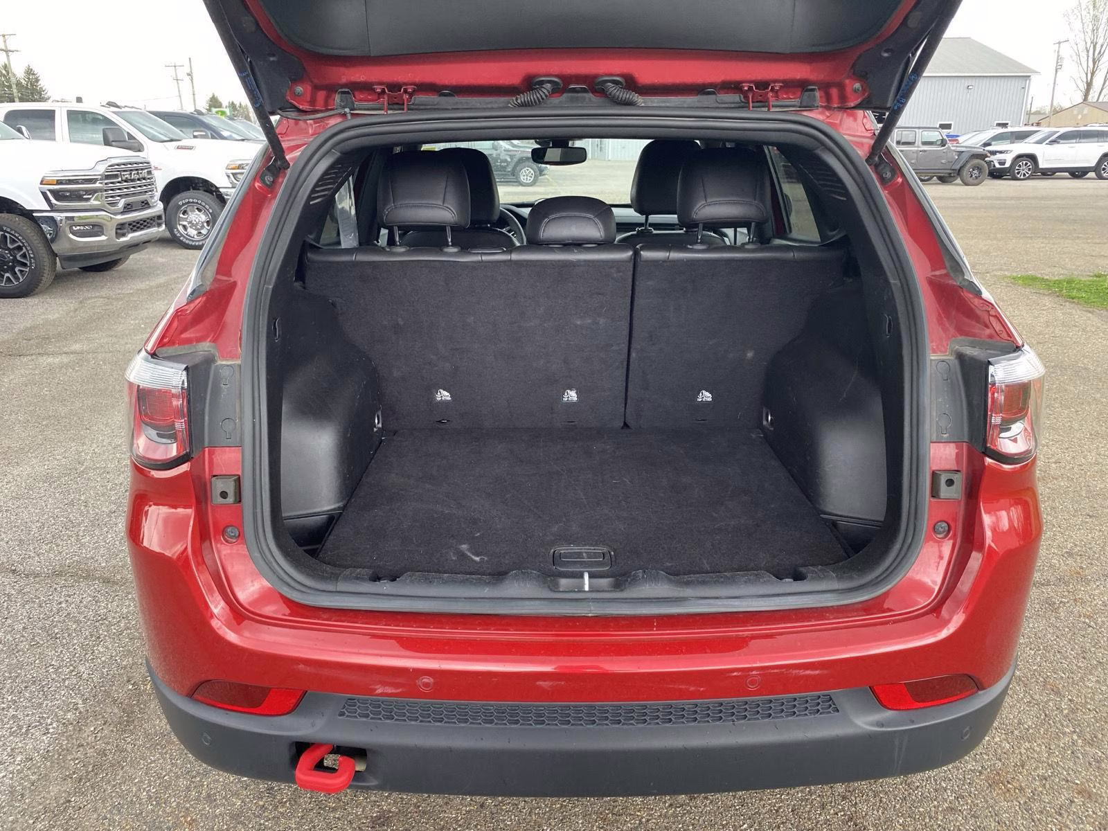 2025 Red Hot Pearlcoat Jeep Compass Trailhawk 4X4 SUV