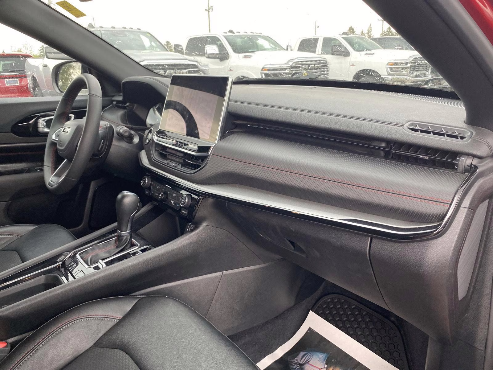 2025 Red Hot Pearlcoat Jeep Compass Trailhawk 4X4 SUV