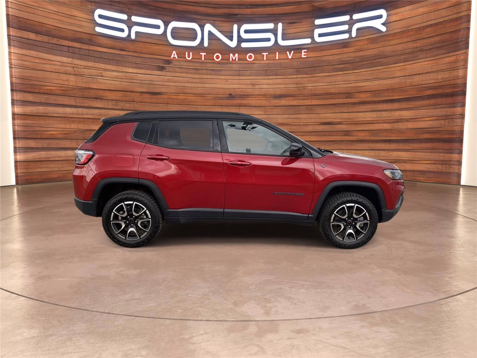 2025 Red Hot Pearlcoat Jeep Compass Trailhawk 4X4 SUV