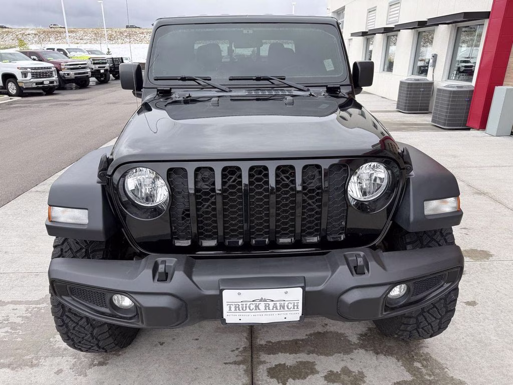 2023 Black Clearcoat Jeep Gladiator Sport S 4X4 Truck