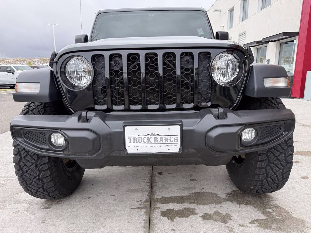 2023 Black Clearcoat Jeep Gladiator Sport S 4X4 Truck